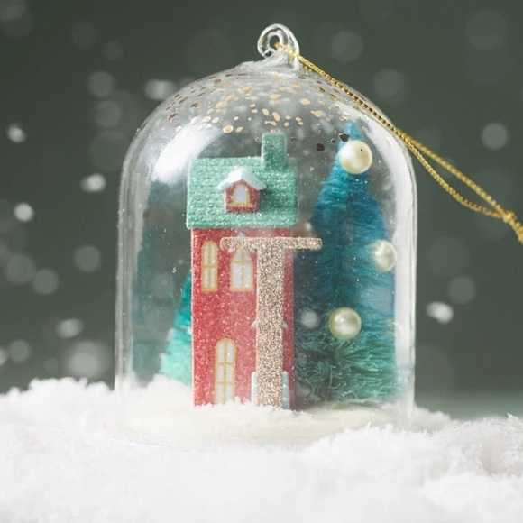 Anthropologie Home For The Holidays Monogram Initial T Ornament New With Tags - Picture 1 of 5